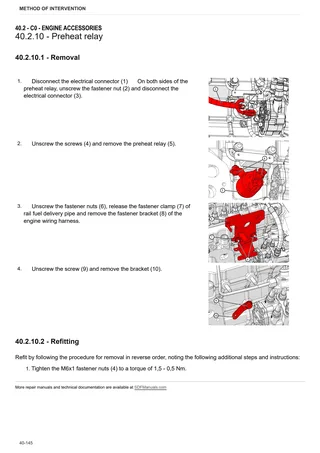 Workshop Manual: EXPLORER 115 → ZKDGW40200TS50001 – sample manual page 1