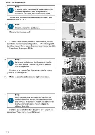 Manuel d'atelier: EXPLORER³ 85 → S14S804WVT1001 – sample manual page 1