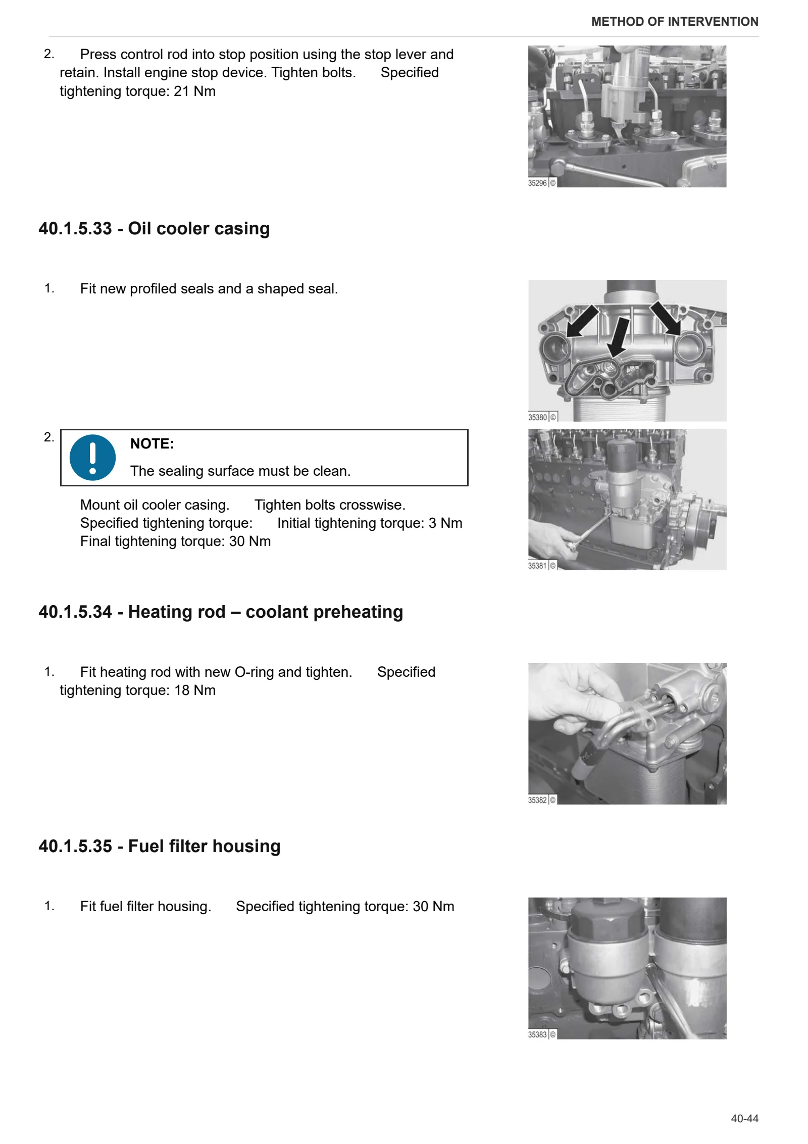 Workshop Manual: EXPLORER³ 85 → S14S804WVT5001 – sample manual page 1