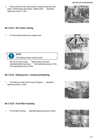 Workshop Manual: EXPLORER³ 85 → S14S804WVT5001 – sample manual page 1