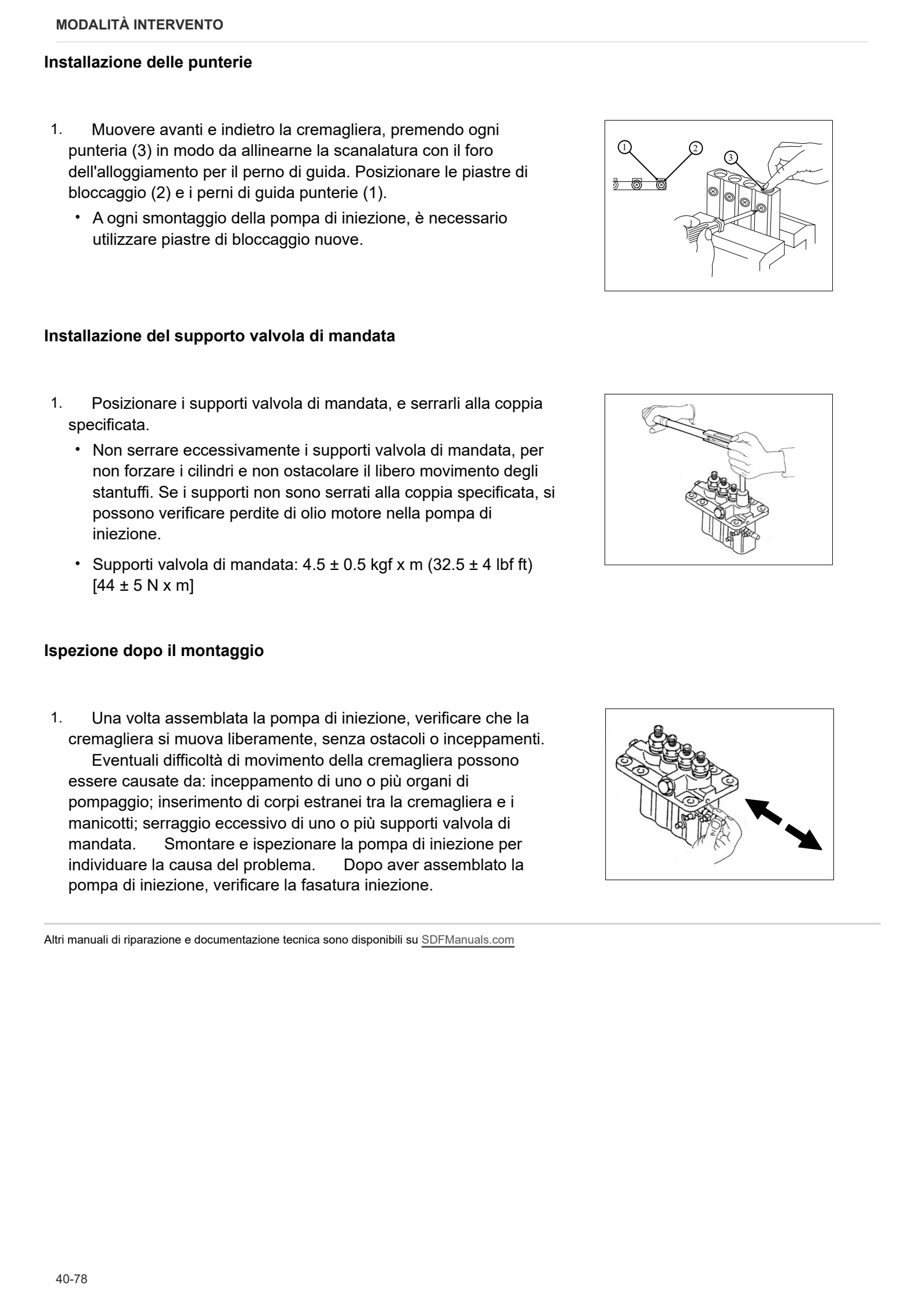 Manuale d'officina: SOLARIS 45 → S05S454WT15001 – sample manual page 1