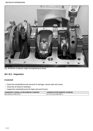 Workshop Manual: TIGER 46 Compact → M1THB002V0RS10001 – sample manual page 1