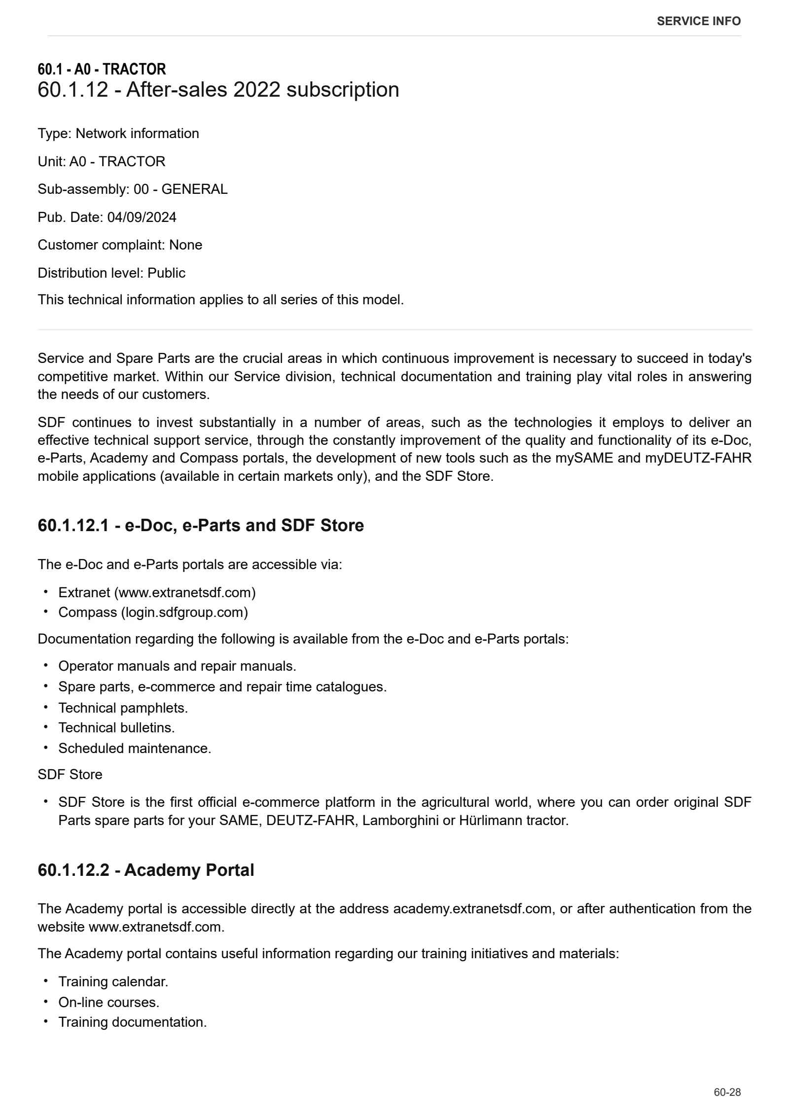 Workshop Manual: TIGER 50 Compact → M1THB102V0RS10001 – sample manual page 4