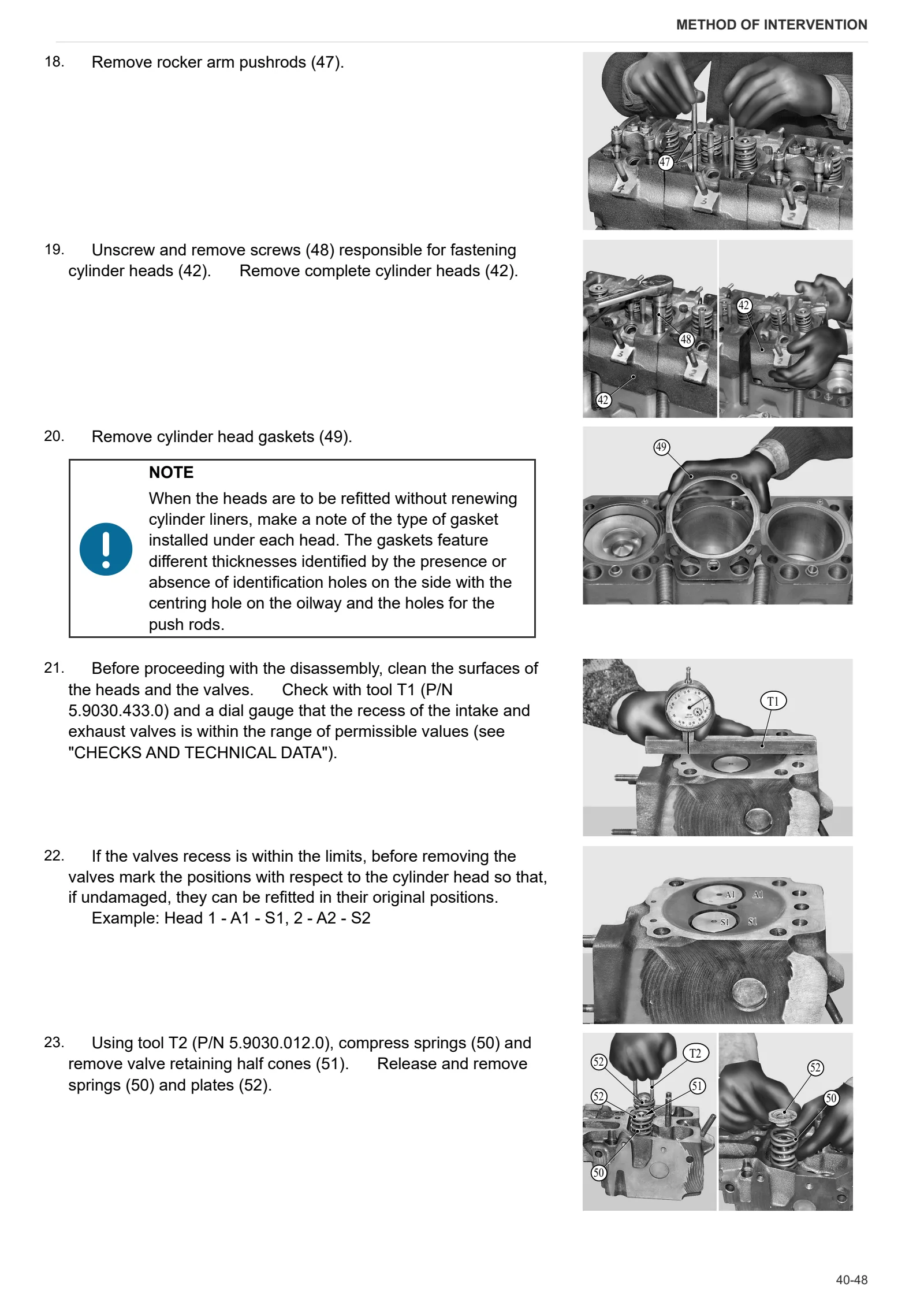 Workshop Manual: TIGER 55 Compact → M1THB202V0RS10001 – sample manual page 1