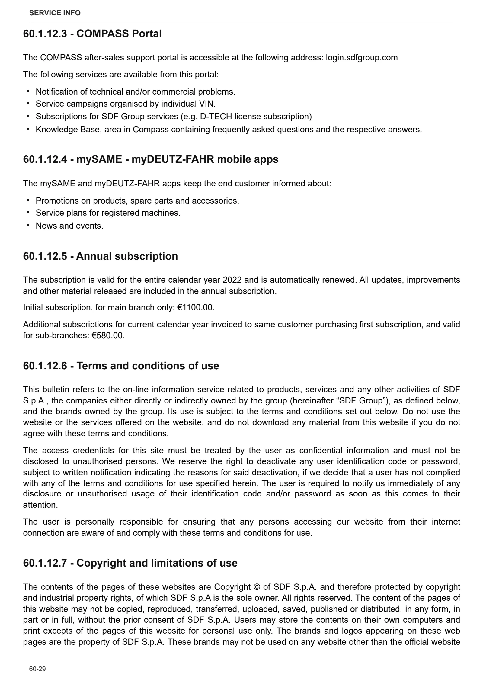Workshop Manual: TIGER 55 Compact → M1THB202V0RS10001 – sample manual page 4
