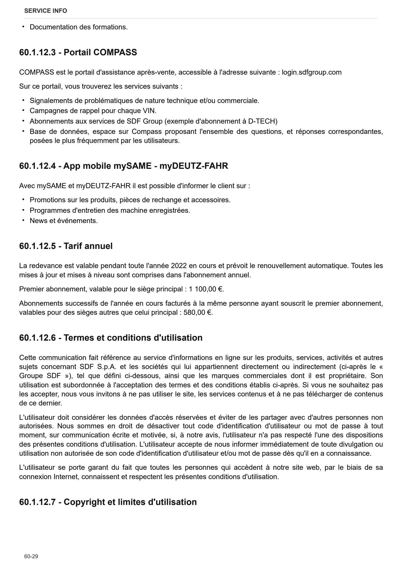Manuel d'atelier: TIGER 55 Compact → M1THB202V0RS10001 – sample manual page 4