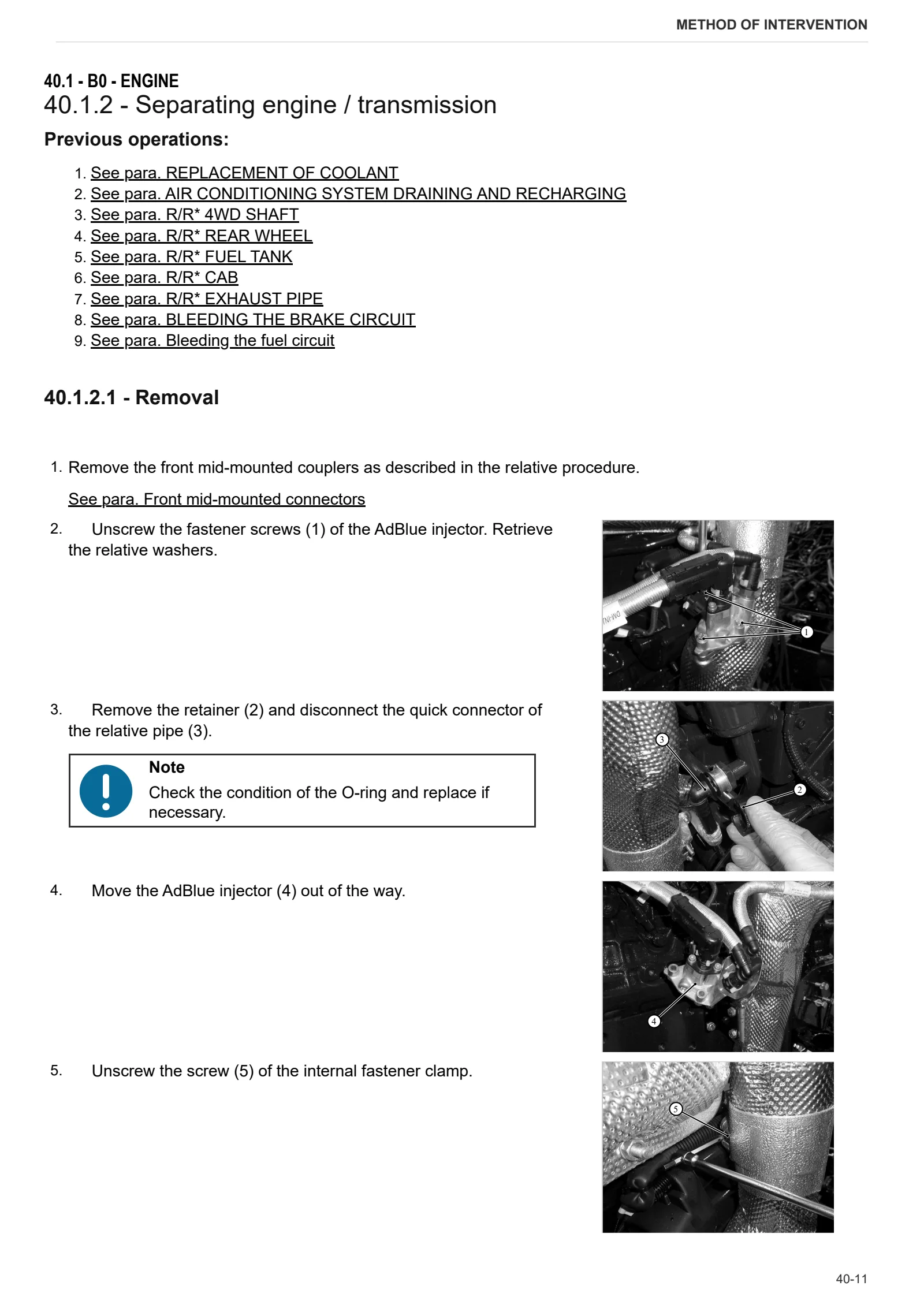 Workshop Manual: DORADO CVT 95 → ZKDHT20200TS50001 – sample manual page 1