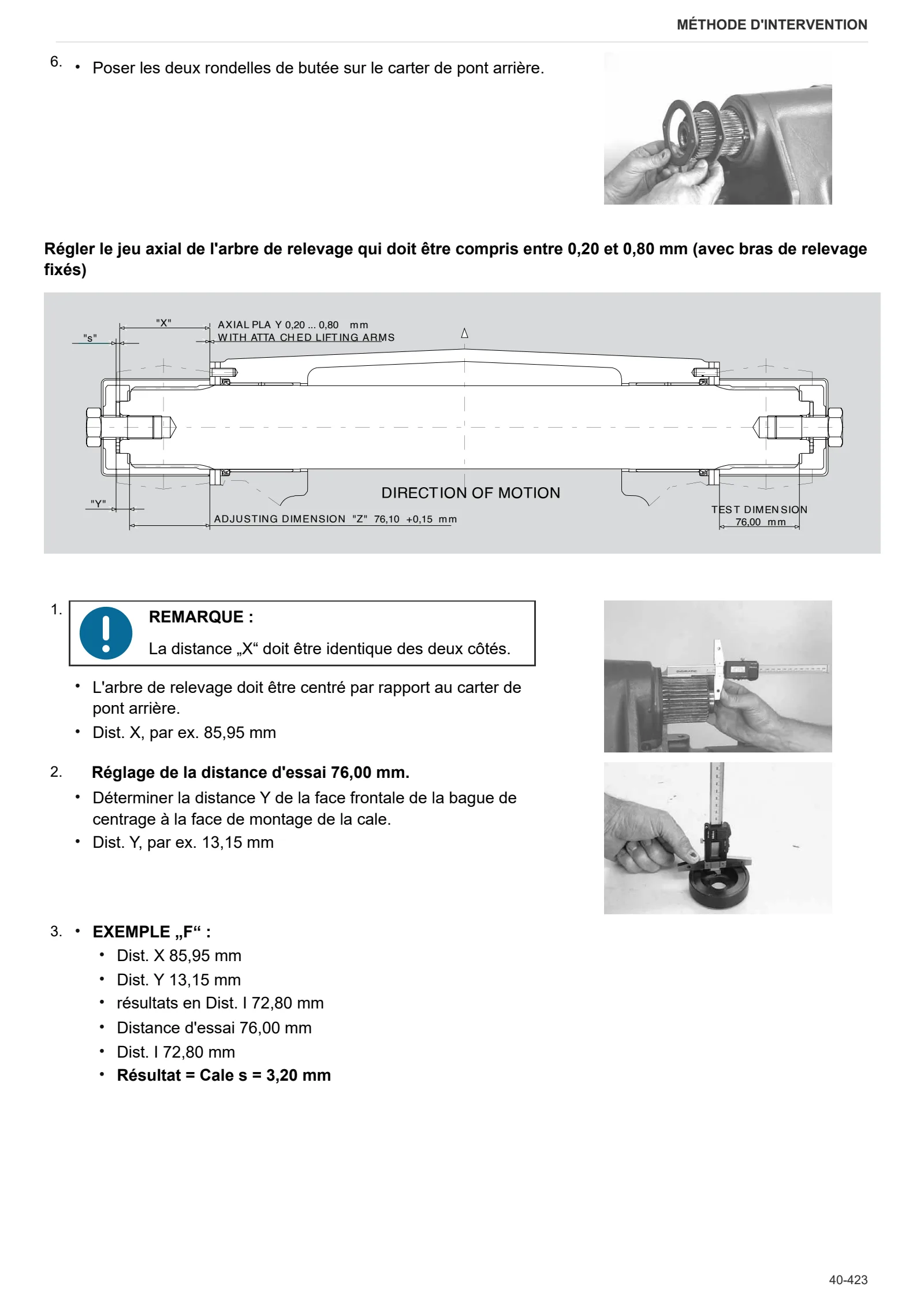 Manuel d'atelier: DIAMOND 230 DCR → WSXJ360200LS10001 – sample manual page 3
