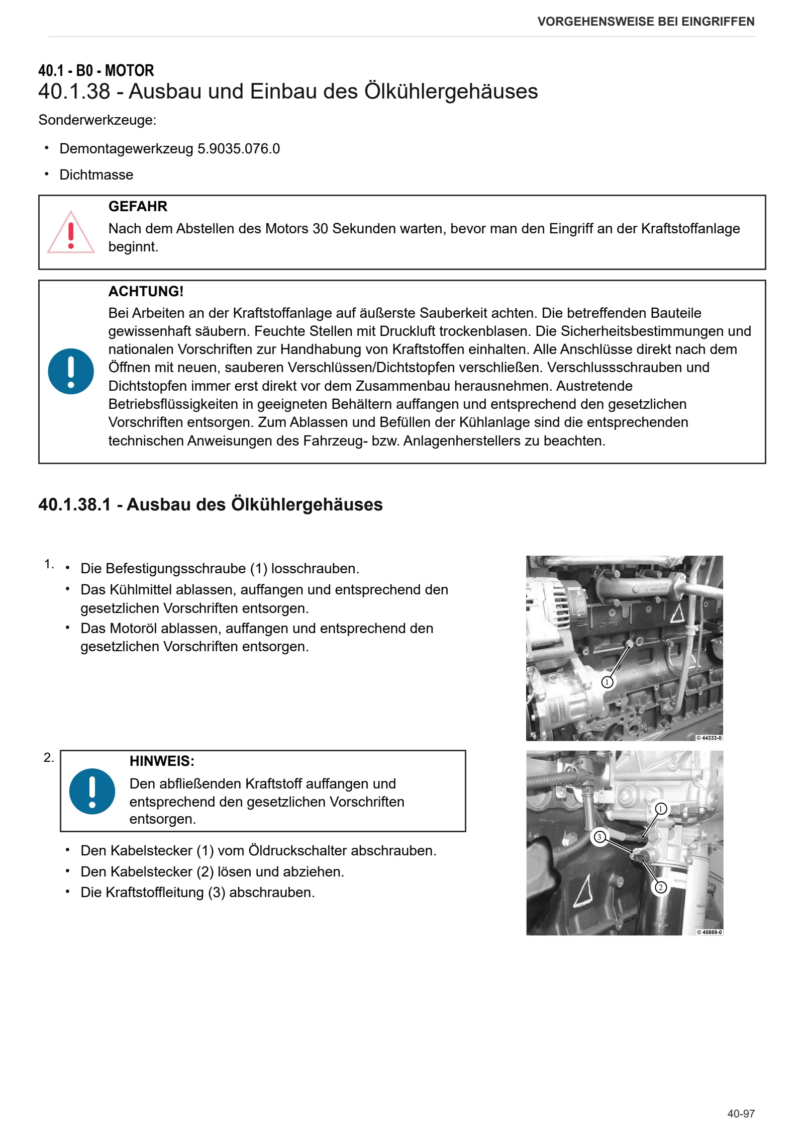 Werkstatthandbuch: DIAMOND 270 DCR → WSXJ370200LS10001 – sample manual page 2