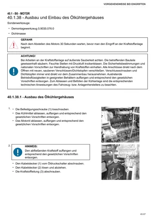 Werkstatthandbuch: DIAMOND 270 DCR → WSXJ370200LS10001 – sample manual page 2