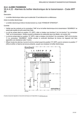 Manuel d'atelier: DIAMOND 270 DCR → WSXJ370200LS10001 – sample manual page 1