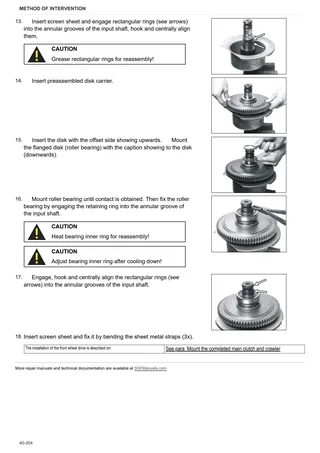 Workshop Manual: IRON 130 DCR → WSXJ690200LS10001 / 30001 – sample manual page 2