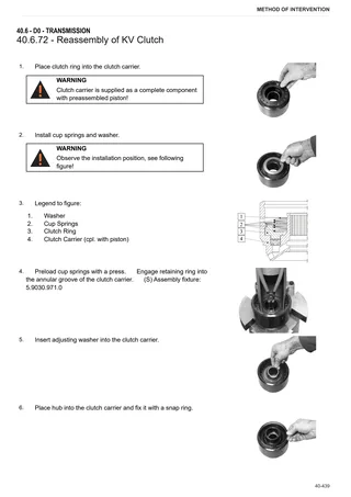 Workshop Manual: IRON 190 CONTINUO DCR → WSXJ990200LS10010 – sample manual page 2