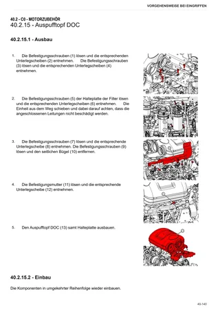 Werkstatthandbuch: EXPLORER 100 → ZKDJA00200TS50001 – sample manual page 1
