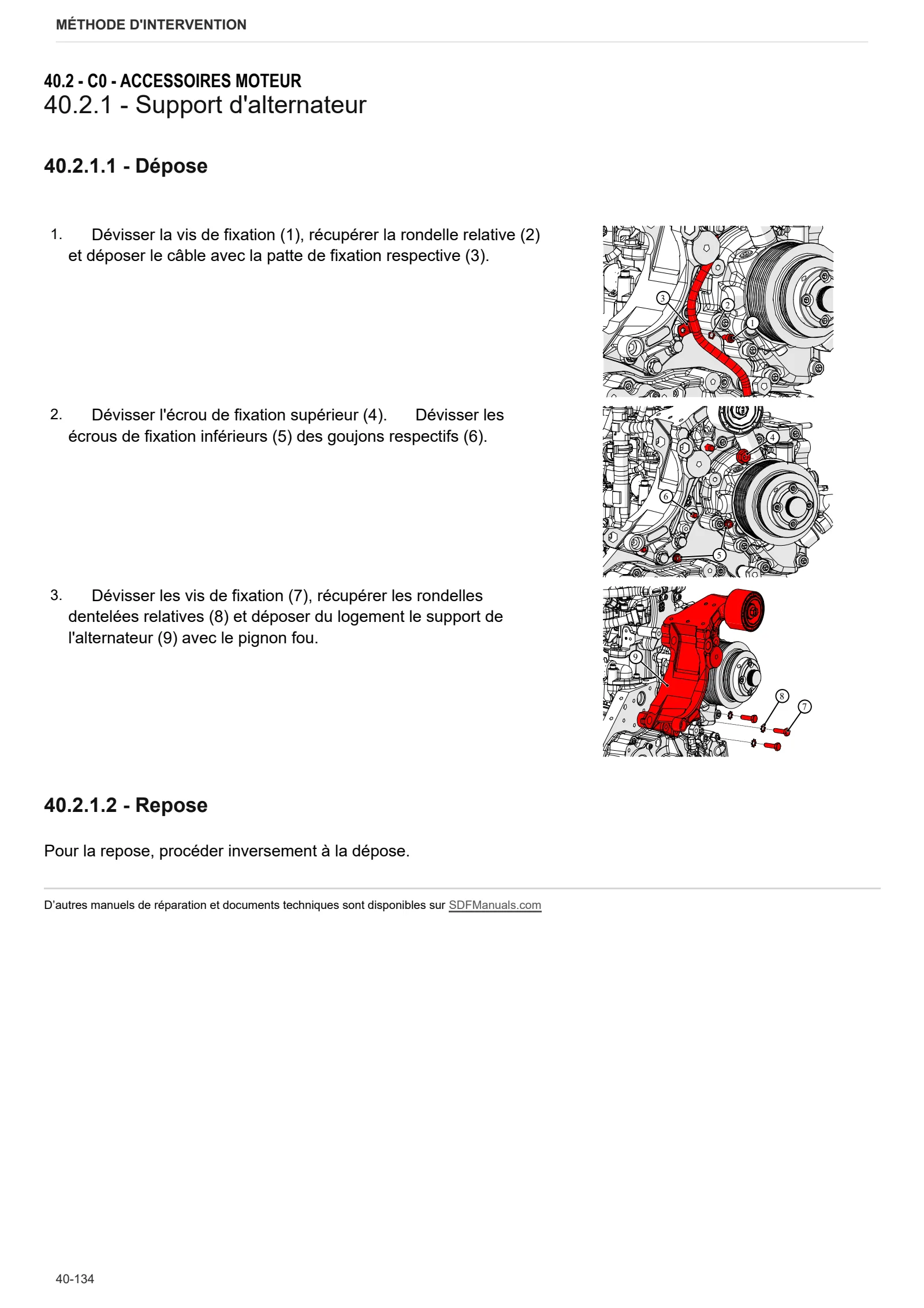 Manuel d'atelier: EXPLORER 105 → ZKDJA10200TS50001 – sample manual page 1
