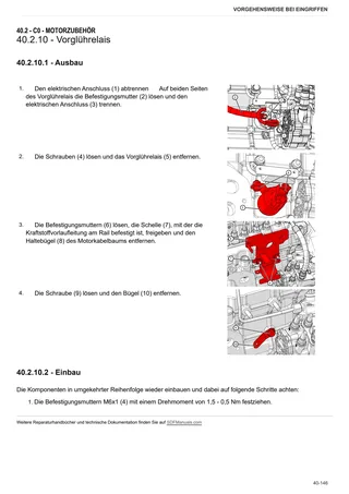 Werkstatthandbuch: EXPLORER 115 → ZKDJA20200TS50001 – sample manual page 1