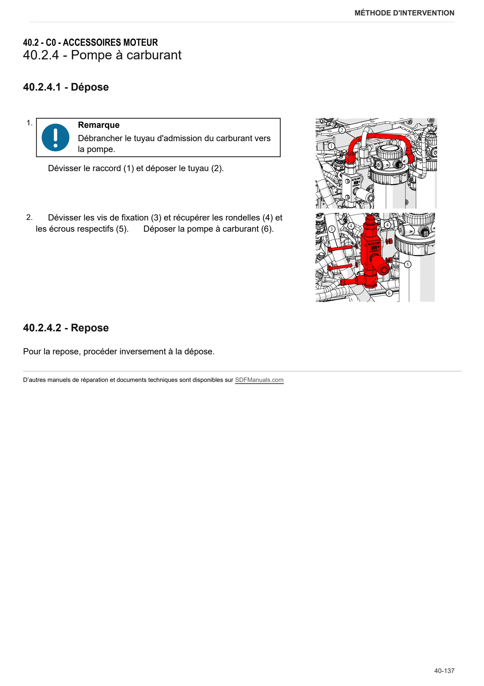 Manuel d'atelier: EXPLORER 115 → ZKDJA20200TS50001 – sample manual page 1