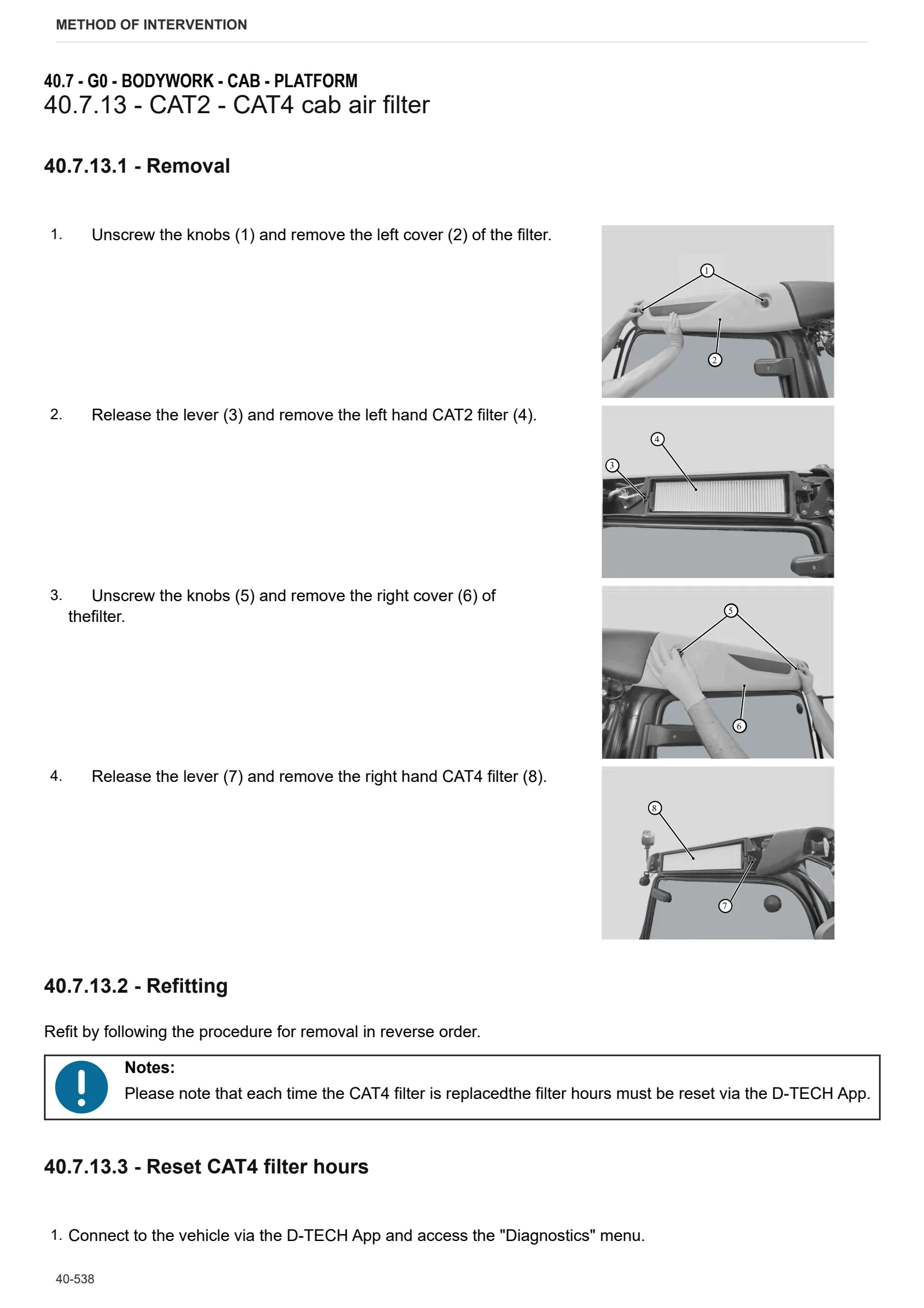 Workshop Manual: FRUTTETO PRO 90 V → ZKDJE80200TS50001 – sample manual page 4