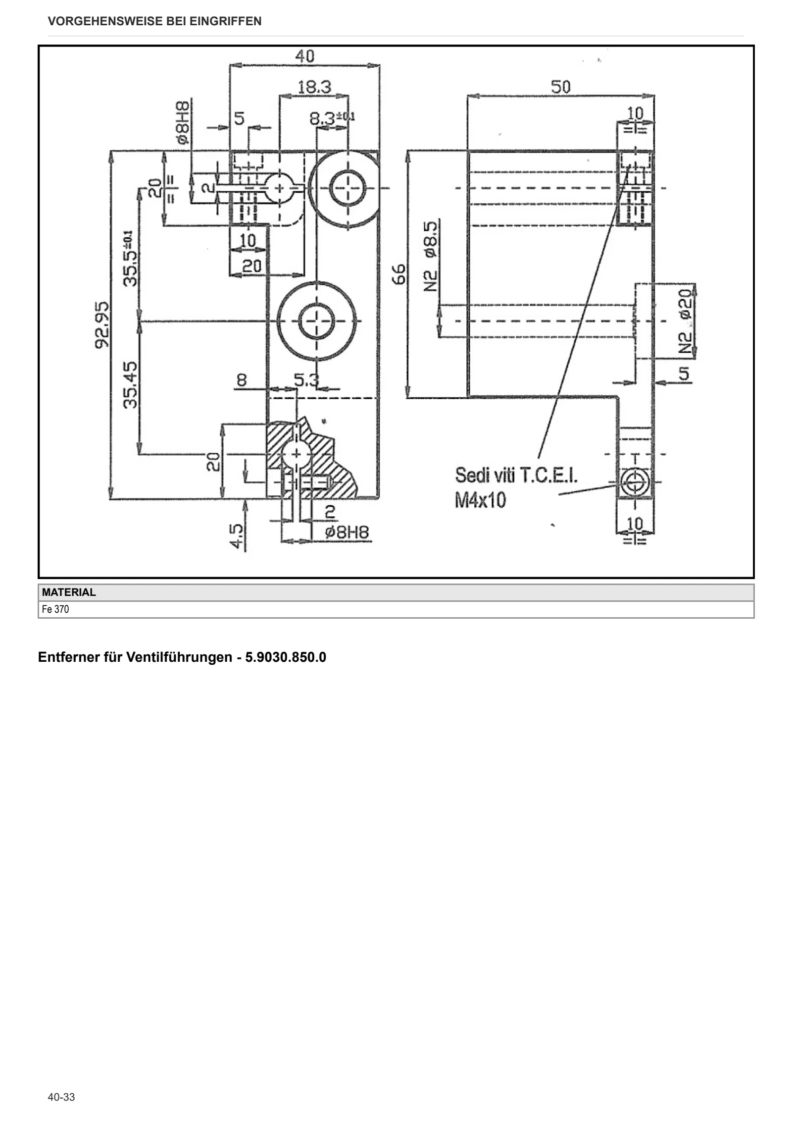 Werkstatthandbuch: FRUTTETO PRO 100 V → ZKDJE90200TS50001 – sample manual page 1