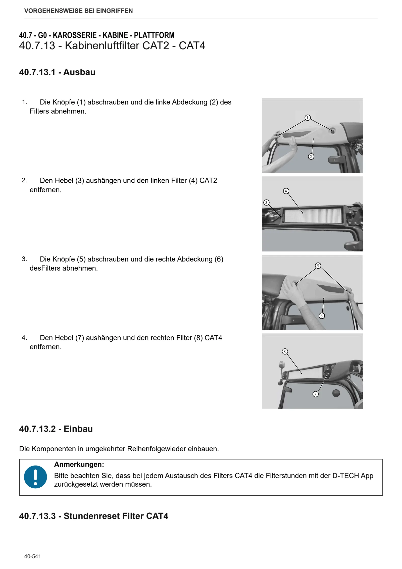 Werkstatthandbuch: FRUTTETO PRO 100 V → ZKDJE90200TS50001 – sample manual page 4