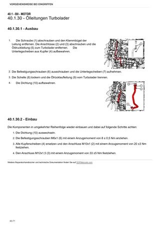 Werkstatthandbuch: DORADO 95 → ZKDJU20200TS50001 – sample manual page 1