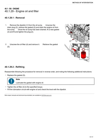 Workshop Manual: DORADO 95 → ZKDJV20200TS50001 – sample manual page 1