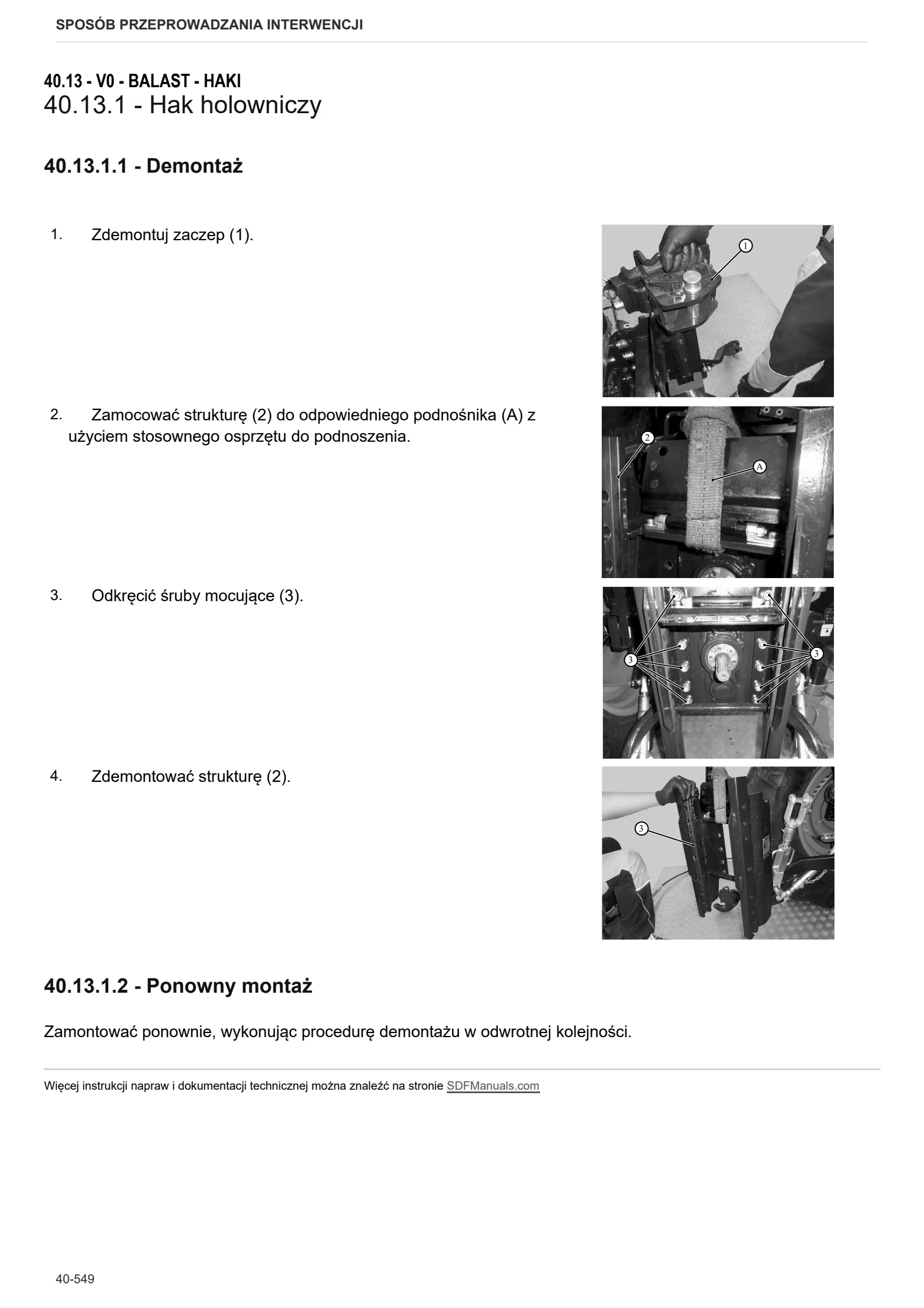Instrukcja warsztatowa: FRUTTETO V 115 → ZKDKZ40200TS50001 – sample manual page 3