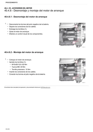 Manual de taller: EXPLORER³ 85 → ZKDL1302W0TS16001 – sample manual page 1