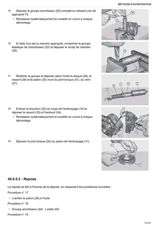 Manuel d'atelier: EXPLORER³ 85 → ZKDL1302W0TS16001 – sample manual page 1