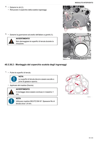 Manuale d'officina: EXPLORER³ 85 → ZKDL1502W0TS20001 – sample manual page 1