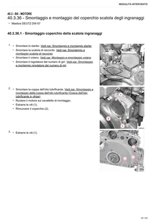 Manuale d'officina: EXPLORER³ 100 → ZKDL1602W0TS20001 – sample manual page 1