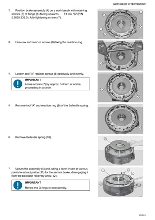 Workshop Manual: EXPLORER³ 110 → ZKDL7202W0TS5001 – sample manual page 1