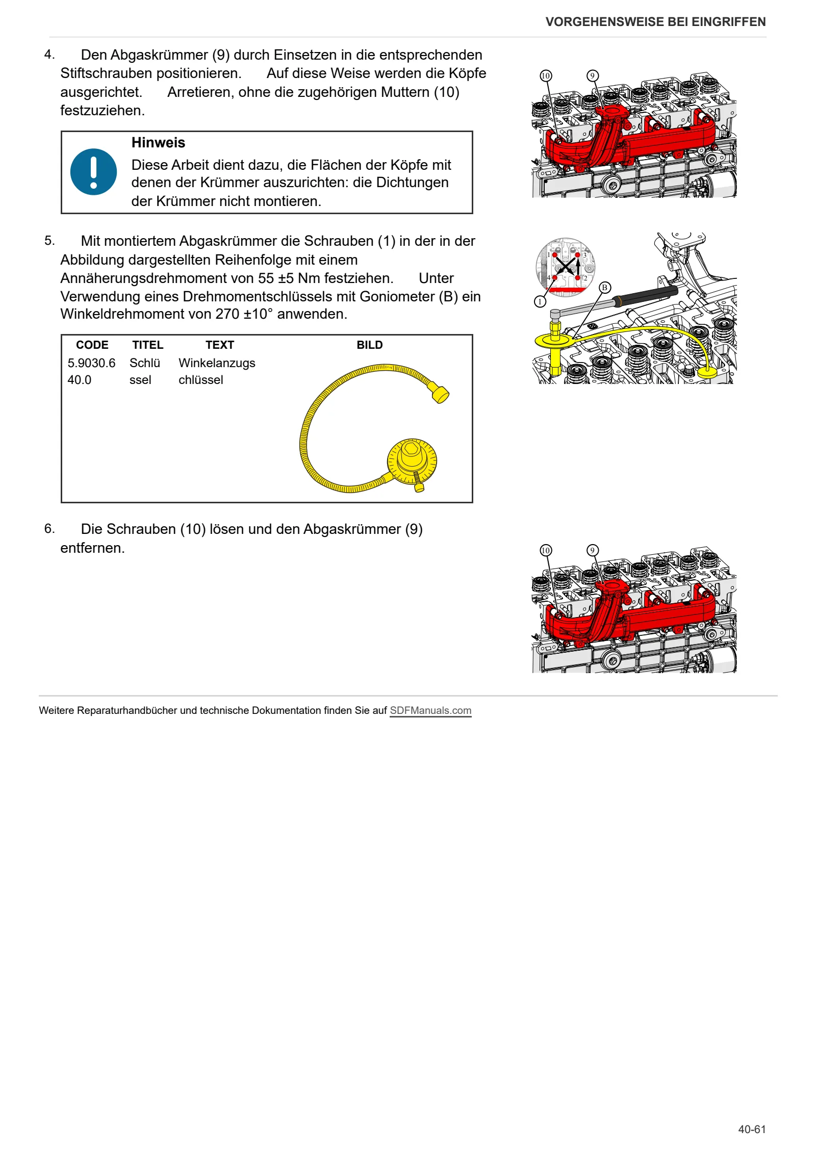 Werkstatthandbuch: FRUTTETO 95 → ZKDLB20200TS50001 – sample manual page 1