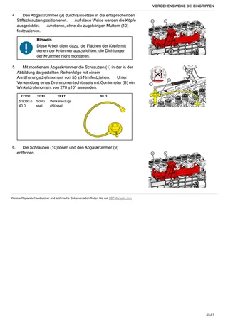 Werkstatthandbuch: FRUTTETO 95 → ZKDLB20200TS50001 – sample manual page 1