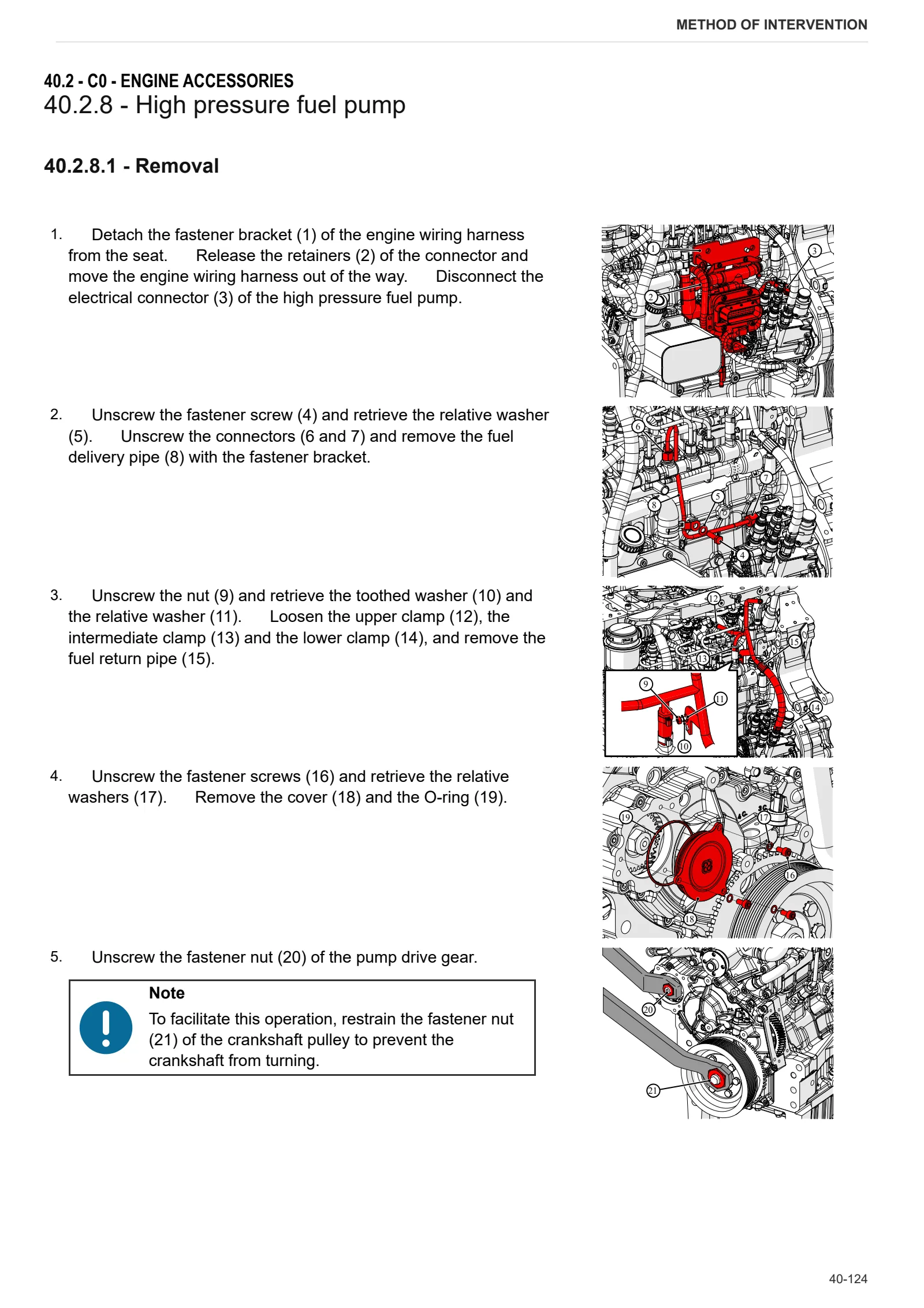 Workshop Manual: FRUTTETO 80 CLASSIC → ZKDLP00200TS50001 – sample manual page 1