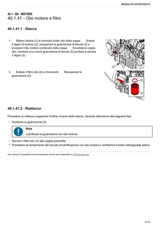 Manuale d'officina: FRUTTETO 95 → ZKDLU102W0TS50001 – sample manual page 1