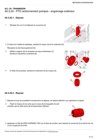 Manuel d'atelier: EXPLORER 105 NATURAL → ZKDMB802W0BS10001 – sample manual page 1