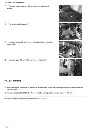 Workshop Manual: EXPLORER 105 NATURAL → ZKDMC302W0BS10001 – sample manual page 1