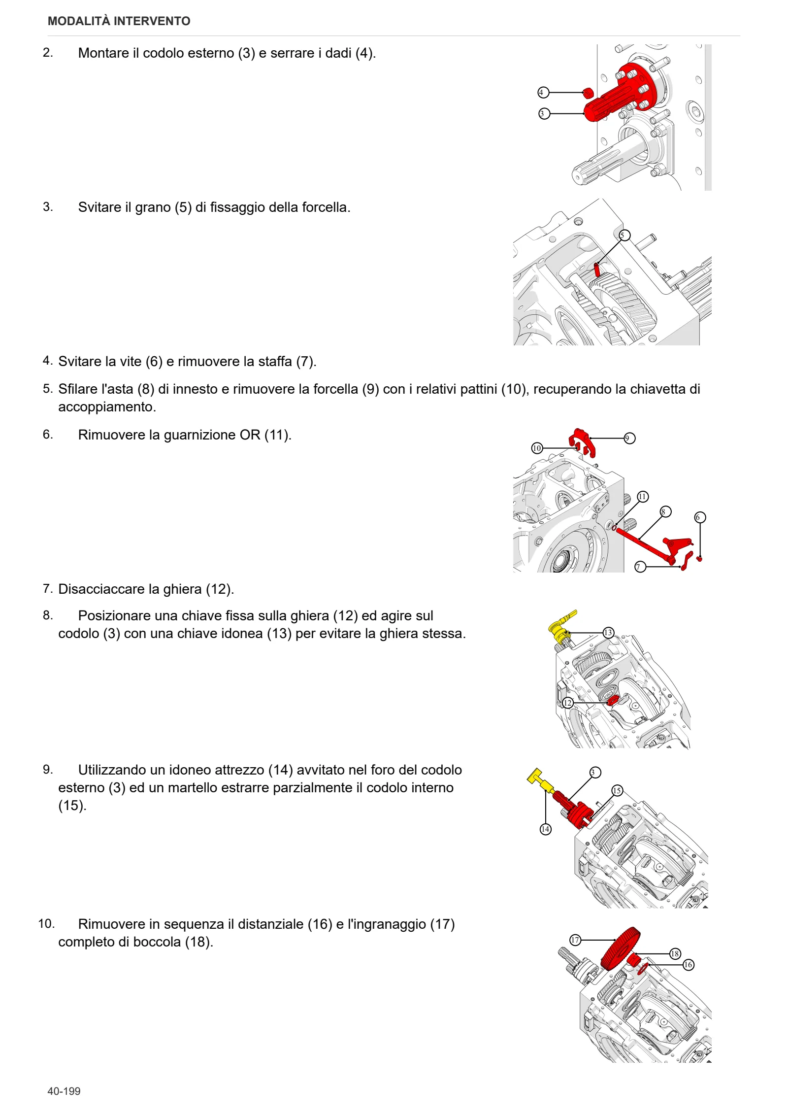 Manuale d'officina: EXPLORER 105 NATURAL → ZKDMC402W0BS10001 – sample manual page 1