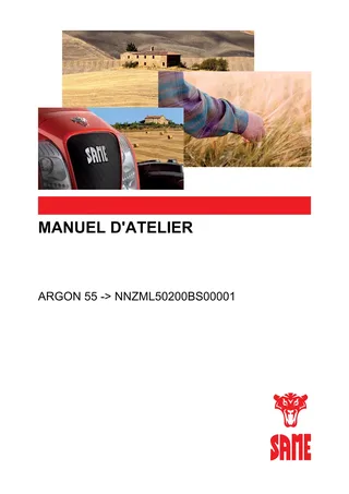 Manuel d'atelier: ARGON 55 → NNZML50200BS00001 – manual cover