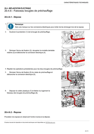 Manuel d'atelier: ARGON 65 → NNZML60200BS00001 – sample manual page 1