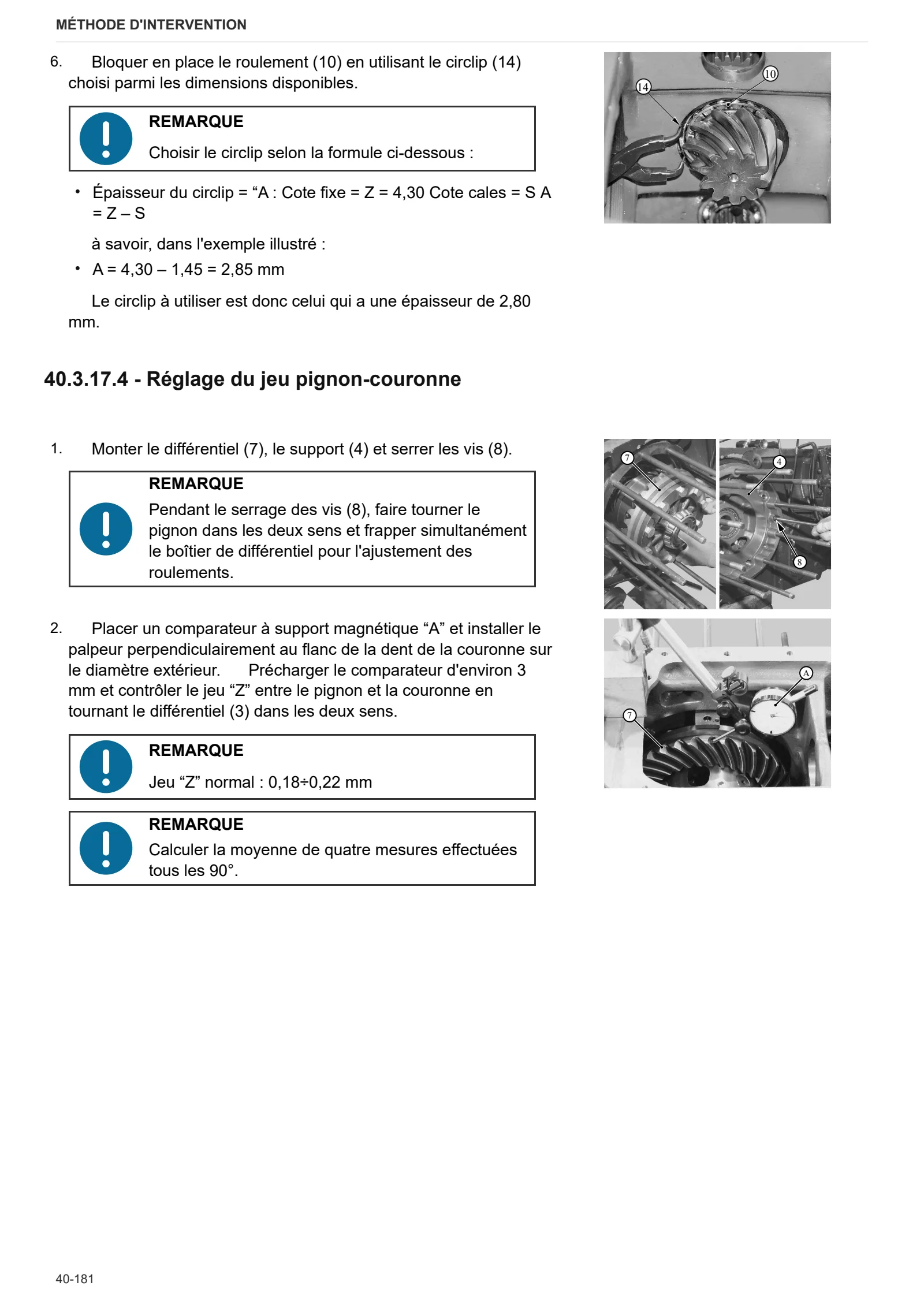 Manuel d'atelier: ARGON 65 → NNZML60200BS00001 – sample manual page 3