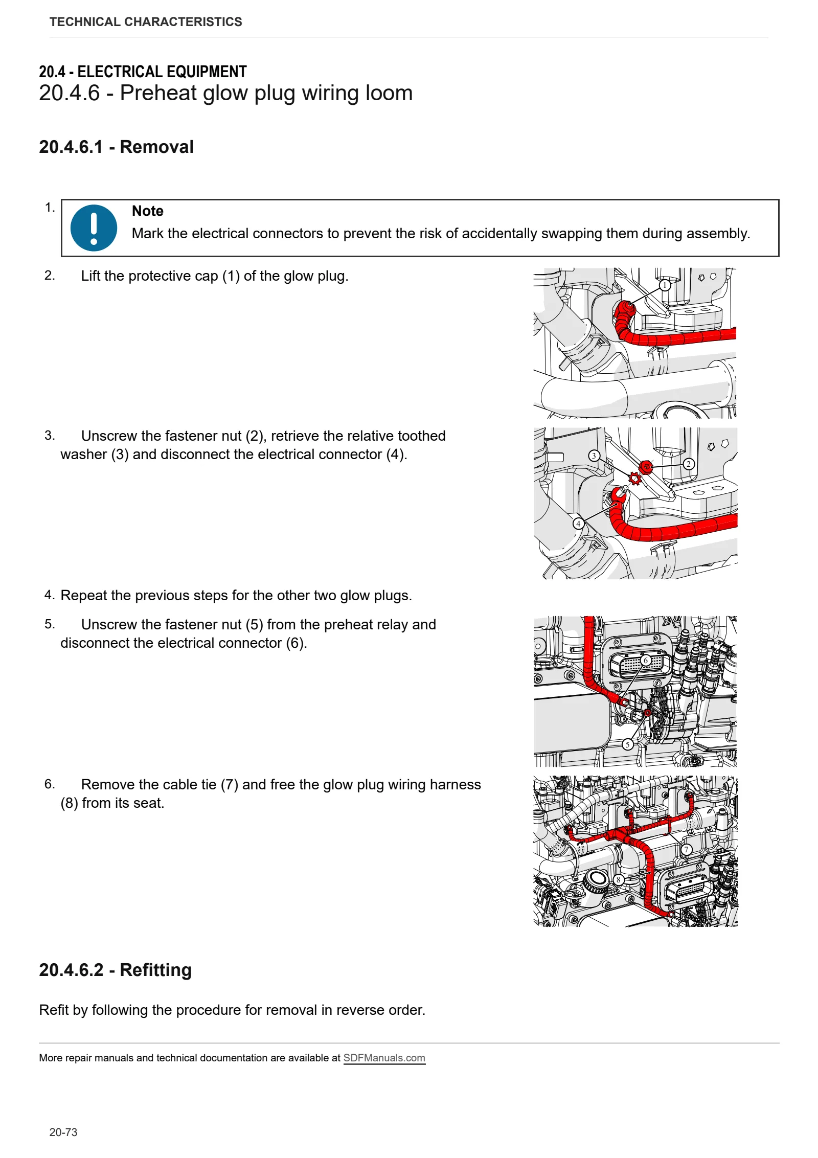 Workshop Manual: ARGON 100 → NNZML902W0BS00001 – sample manual page 1