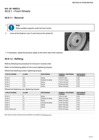 Workshop Manual: ARGON 100 → NNZML902W0BS00001 – sample manual page 4