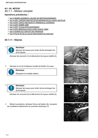 Manuel d'atelier: ARGON 90 → ZKDMY40200RS50001 – sample manual page 1