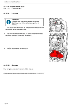 Manuel d'atelier: ARGON 90 → ZKDMY40200RS50001 – sample manual page 2