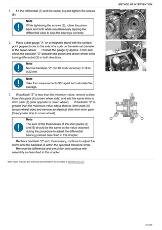 Workshop Manual: ARGON 100 → ZKDMY50200RS50001 – sample manual page 3