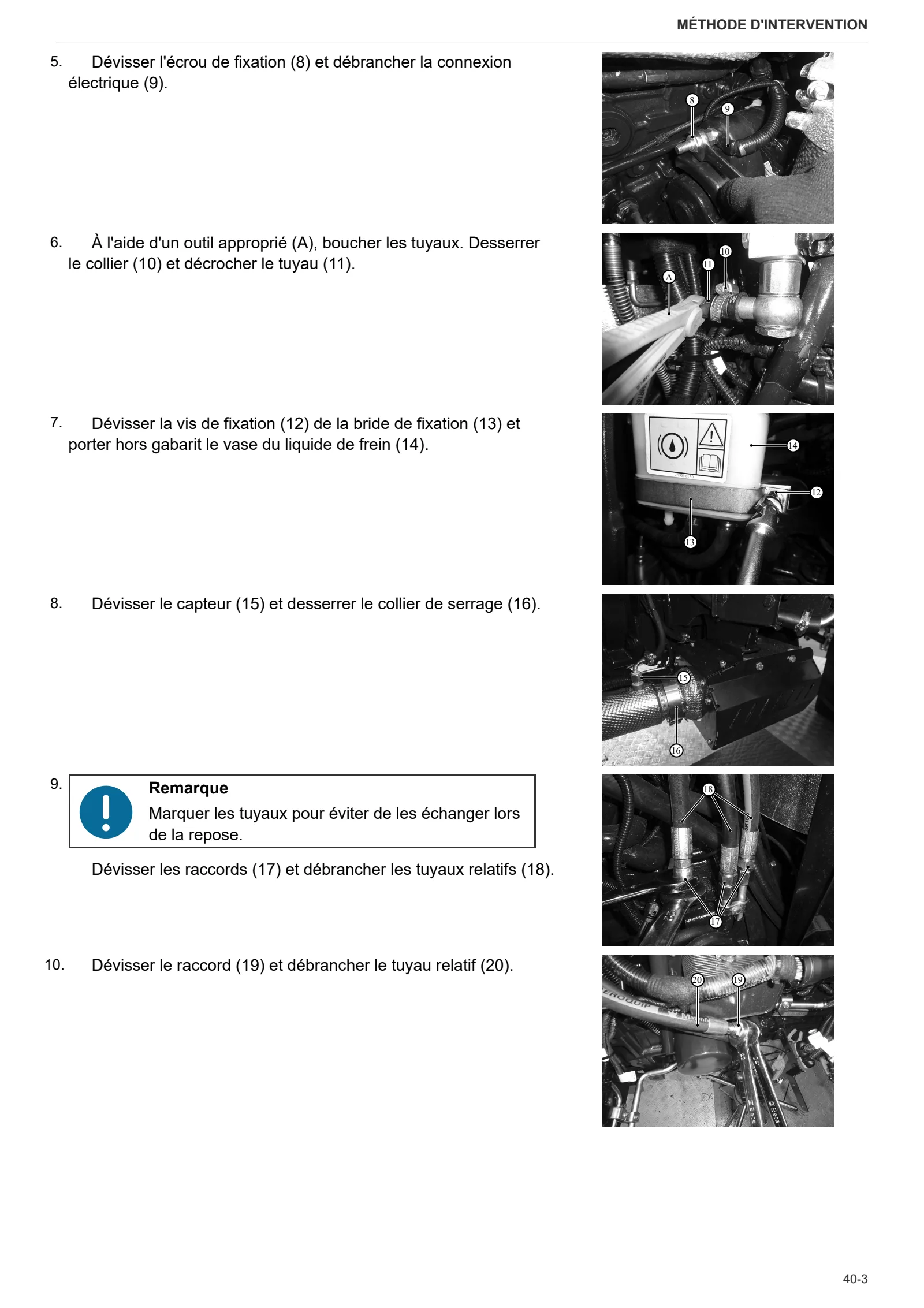Manuel d'atelier: ARGON 100 → ZKDMY50200RS50001 – sample manual page 1