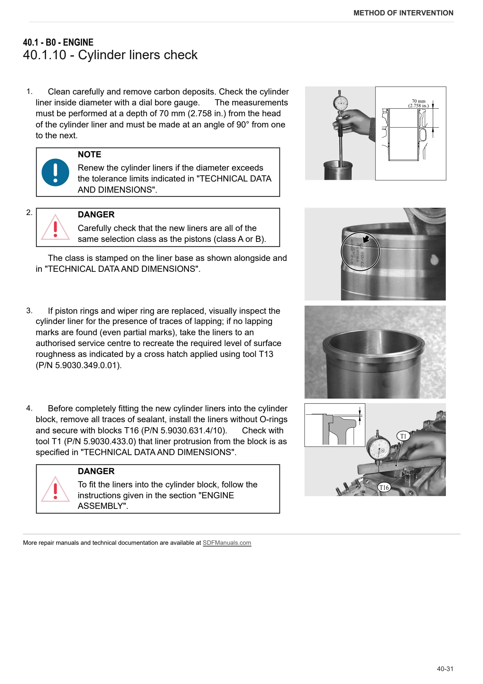 Workshop Manual: LASER 130 → S33S306WVT2E10001 – sample manual page 1