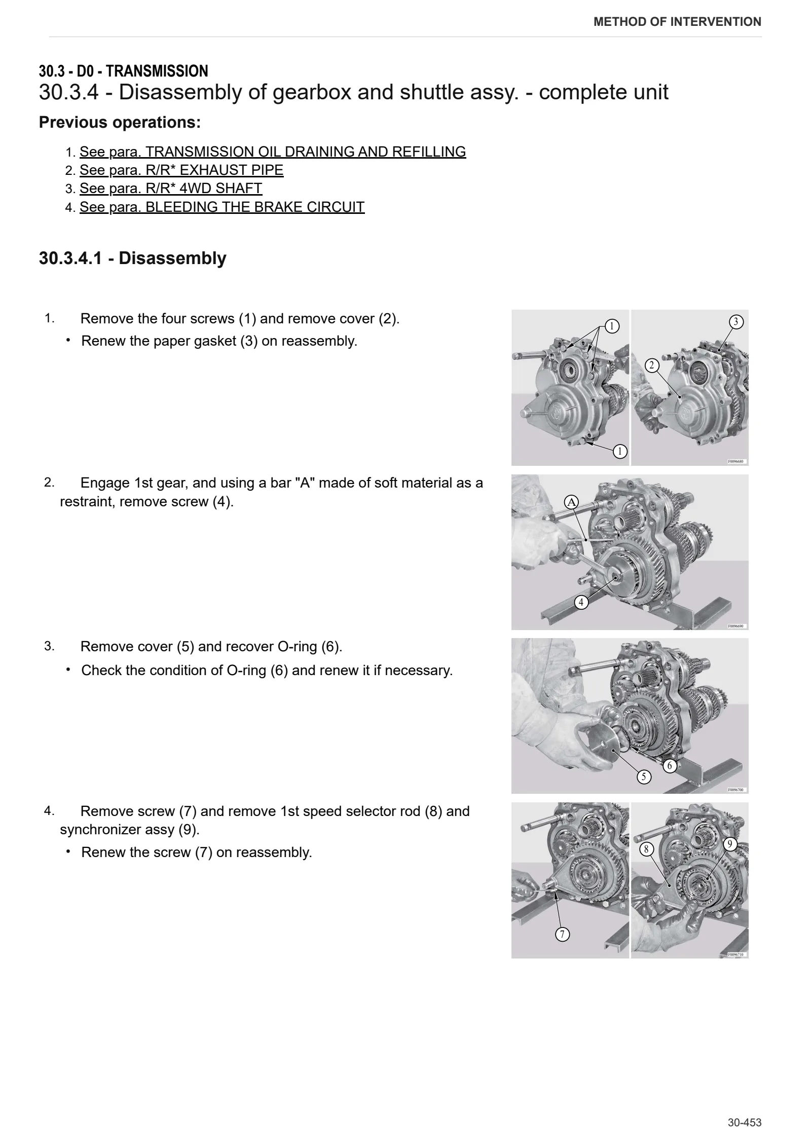 Workshop Manual: EXPLORER³ 100 T → ZKDP9702W0TS01001 – sample manual page 3